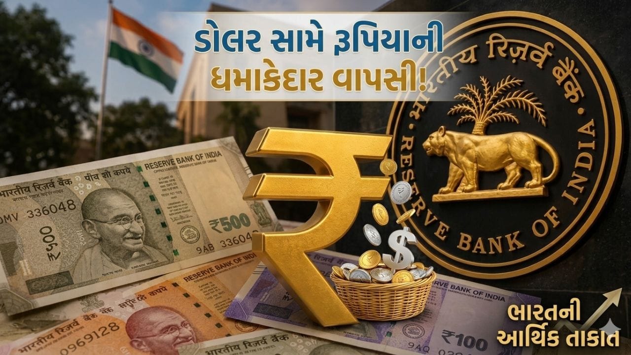 ભારતીય રૂપિયાએ કર્યો કમાલ! 6 મહિનામાં સૌથી મોટો ઉછાળો, ડોલર સામે થયો મજબૂત
