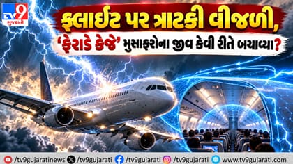 હવામાં પ્લેન પર પડી વીજળી, આ અનોખી ટેક્નોલોજીએ બચાવ્યા જીવ!