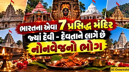 ભારતના એવા 7 પ્રસિદ્ધ મંદિર જ્યાં દેવ - દેવીને લાગે છે નોનવેજનો ભોગ