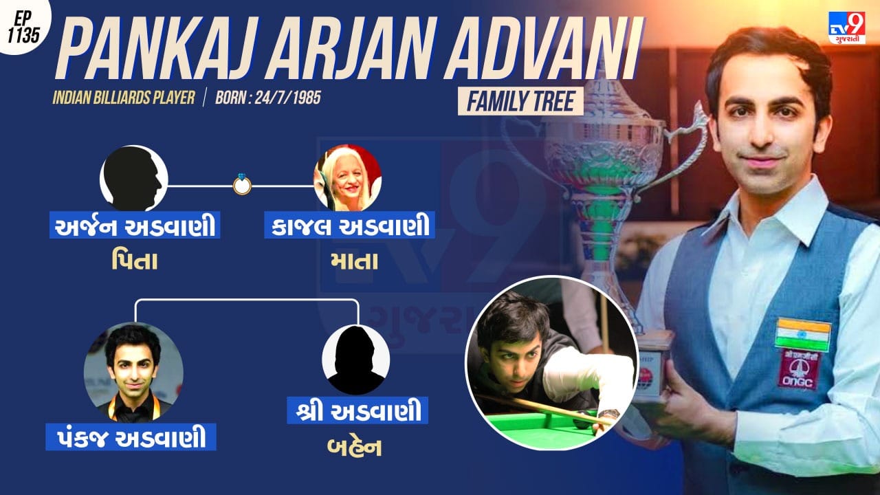 પંકજ અડવાણીનો પરિવાર જુઓ