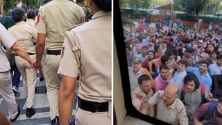 Trending Video : આવા દોસ્તો હોય તો દુશ્મનની શું જરૂર? જંતર-મંતર પર પોલીસની બસમાં ચડેલા યુવક સાથે થયો ખેલ, જુઓ વાયરલ વીડિયો