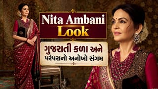 Nita Ambani Look : નીતા અંબાણીના મેજેન્ટા સાડી લુકે ખેંચ્યું સૌનું ધ્યાન, ગુજરાતી કળા અને પરંપરાનો અનોખો સંગમ, જુઓ Video