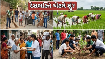 દેશભક્તિનો સાચો અર્થ સમજાવતી દાદા-પૌત્રની વાત