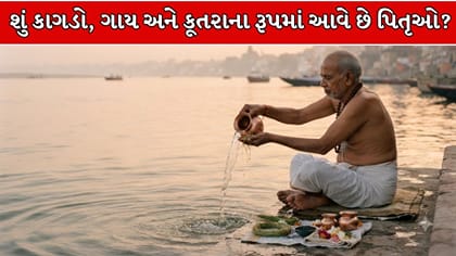 શું પિતૃપક્ષમાં પિતૃઓ કીડી, ગાય અને કૂતરાના રૂપમાં ભોજન કરવા આવે છે ?
