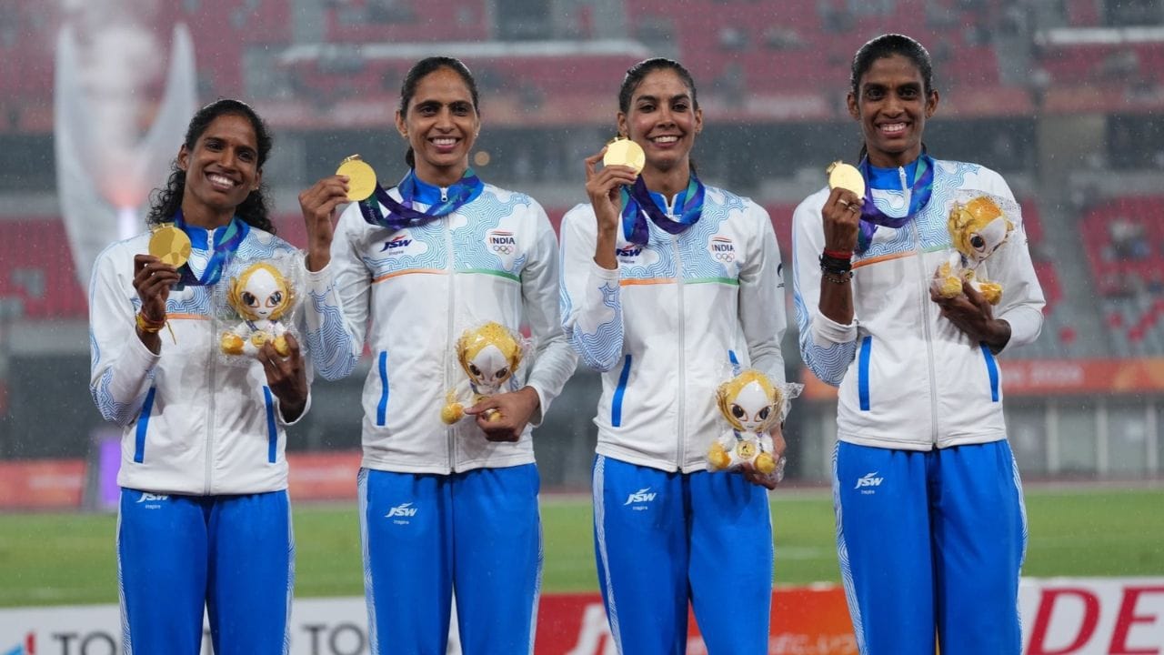 ત્યારબાદ પ્રાચી ભારતીય મહિલા 4x400 મીટર રિલે ટીમનો ભાગ બની હતી. ભારતીય ટીમે 3 મિનિટ 29.69 સેકન્ડના સમય સાથે ગોલ્ડ મેડલ જીતીને દેશનું નામ રોશન કર્યું.