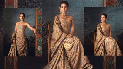 રાધિકા અંબાણીના ડ્રેસમાં જોવા મળી કૃષ્ણ લીલા