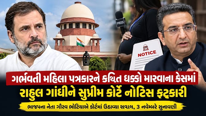 મહિલા પત્રકારને કથિત ધક્કો મારવાના કેસમાં રાહુલ ગાંધી મુશ્કેલીમાં