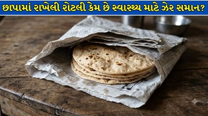 છાપામાં રોટલી રાખવાની આ ભૂલ તમને પણ પડી રહી છે ભારે?