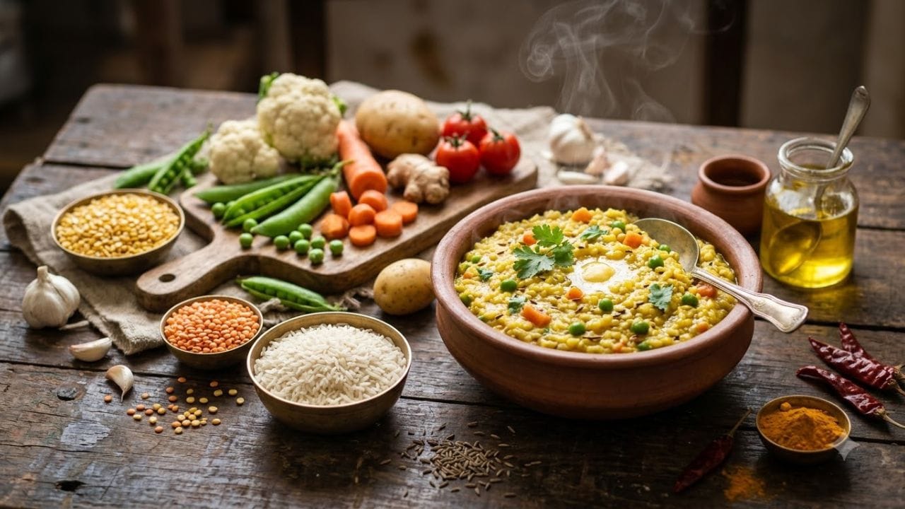 આ ખીચડી હળવા અને પૌષ્ટિક ભોજન તરીકે ઉપયોગી બની શકે છે, પરંતુ તે ગેસ, બ્લોટિંગ કે પાચનની સમસ્યાનો ચોક્કસ ઉપચાર નથી. દરેક વ્યક્તિની પાચનશક્તિ અલગ હોય છે. કેટલાક લોકોને દાળ કે વધુ ફાઇબરવાળી શાકભાજી ખાધા પછી પણ ગેસ થઈ શકે છે. તેથી શરૂઆતમાં યોગ્ય પ્રમાણમાં ખાવું અને શરીરને અનુકૂળ પડે છે કે નહીં તે ધ્યાનમાં લેવું જરૂરી છે.