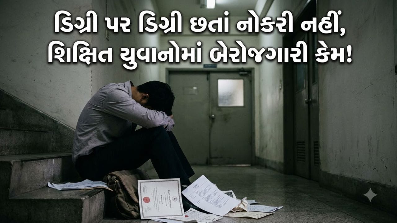વધુ ભણતર નોકરીની રાહ લાંબી બનાવે છે ?