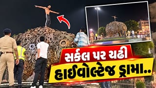 Breaking News : વડોદરામાં ગેંડા સર્કલ પર ચઢ્યો યુવક, હાઈવોલ્ટેજ ડ્રામા સર્જાયો, જુઓ Video