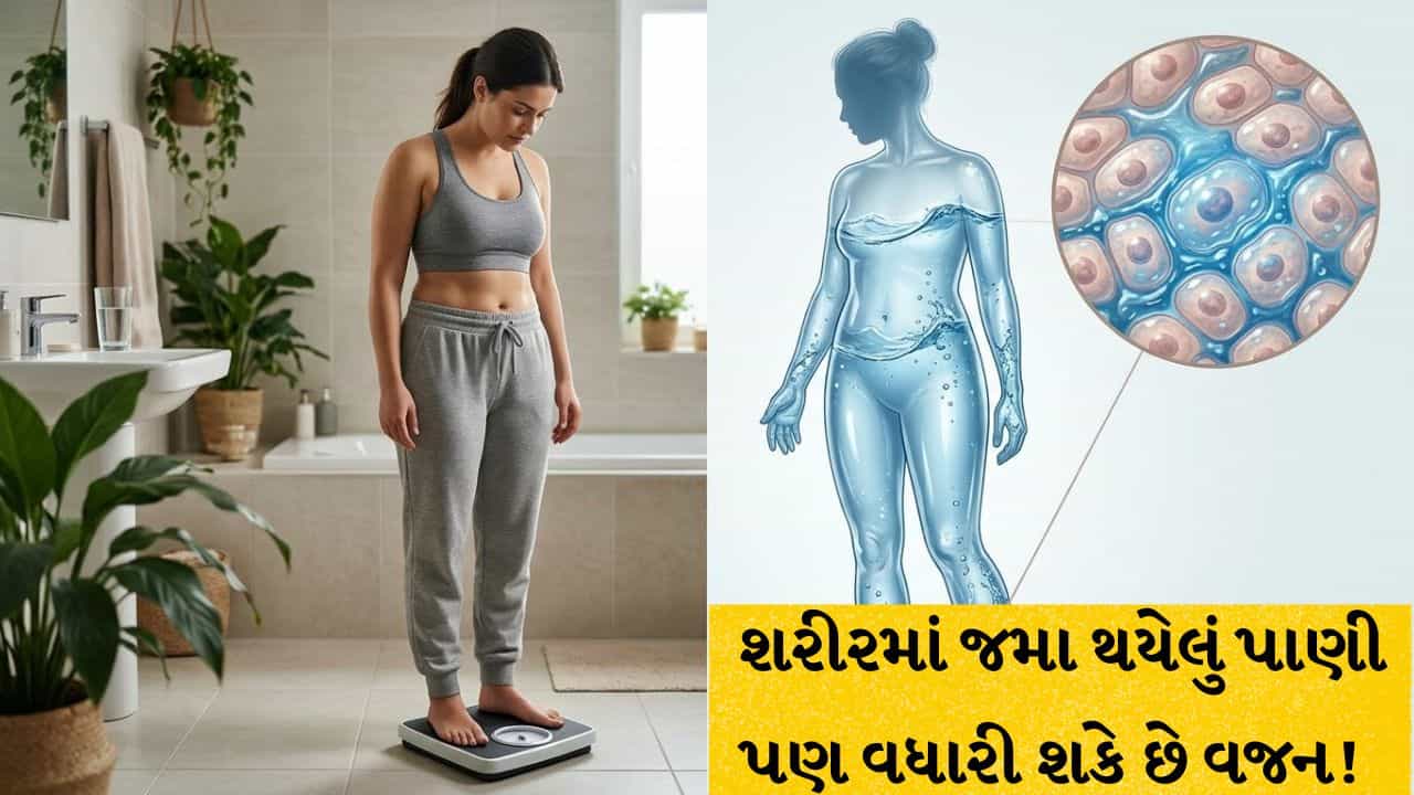 શરીરમાં જમા થયેલું પાણી પણ વધારી શકે છે વજન! જાણો શું છે વોટર વેટ અને તેને નિયંત્રિત કરવાના 5 સરળ ઉપાયો