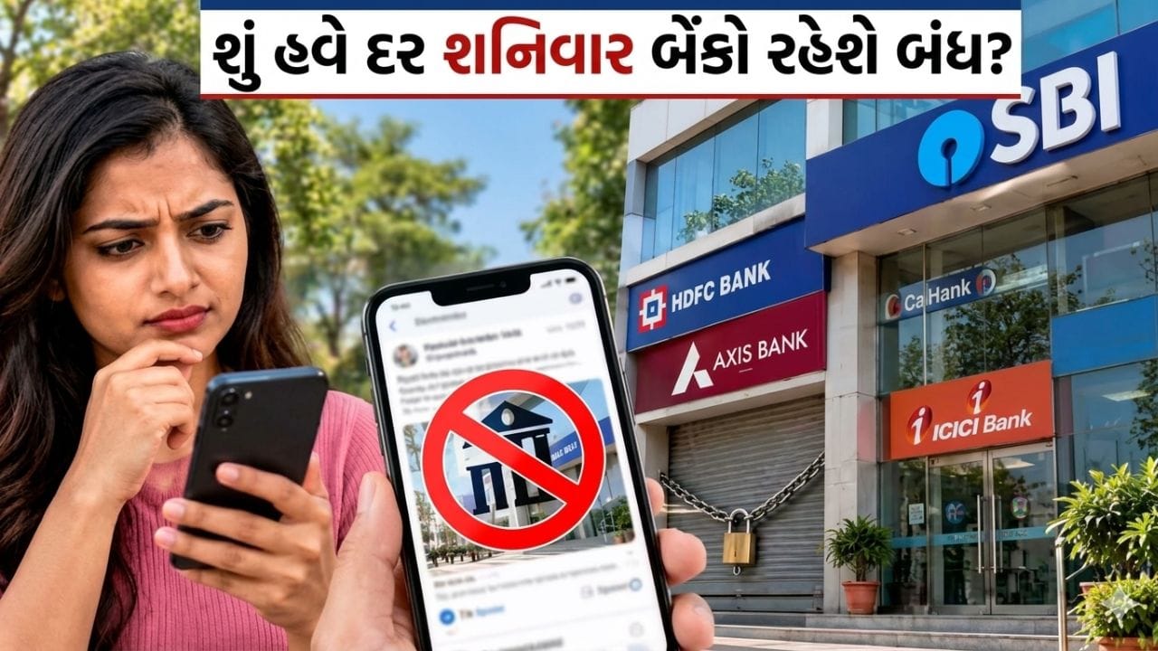 શું હવે દર શનિવારે બેંકોમાં રજા રહેશે?
